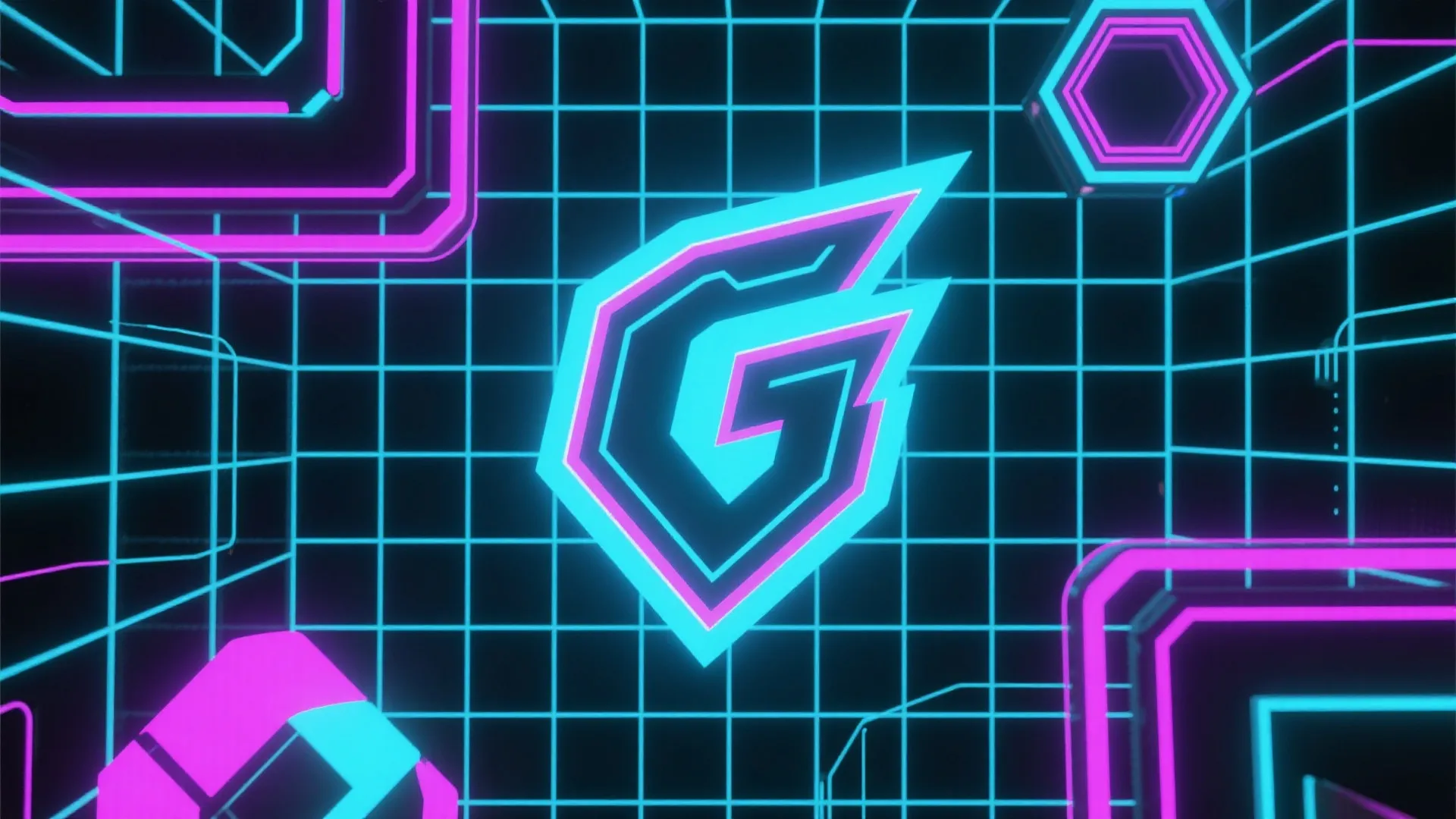 Esports Neon Background